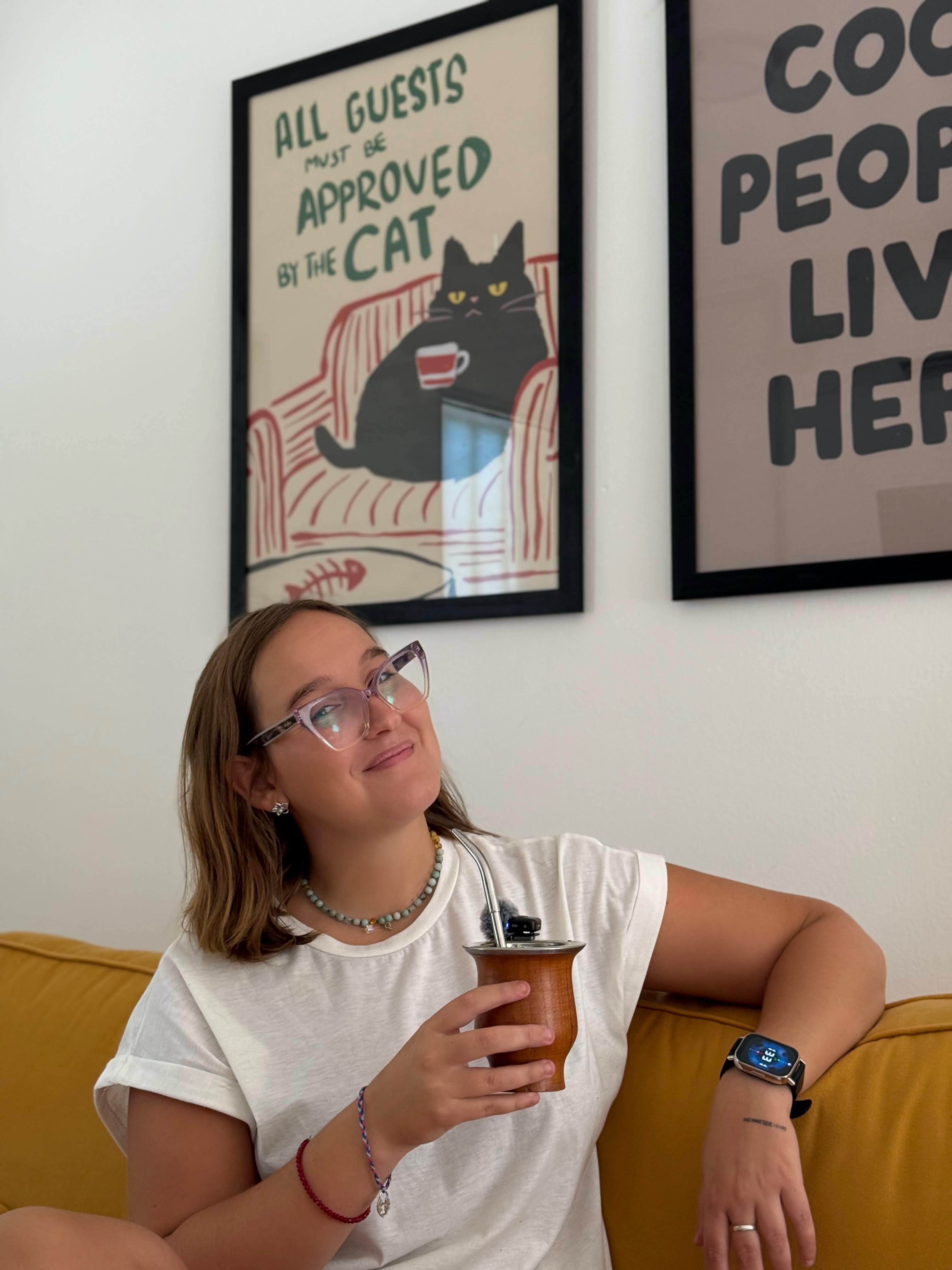 Foto de Milu Volonté, profesora de inglés y español